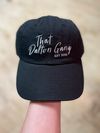 TDG Hat with White Stitching