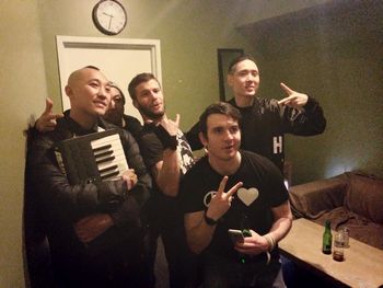 Pic with Far East Movement after our show at Royale! - Feb 2015
