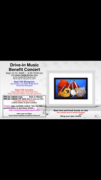 Clarke County Benefit Drive-In Concert, Berryville, Virginia