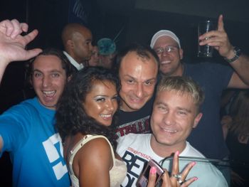Marc JB, Charlene Rene, Tommy Rogers & DJ Peet @ Miami calling in London.
