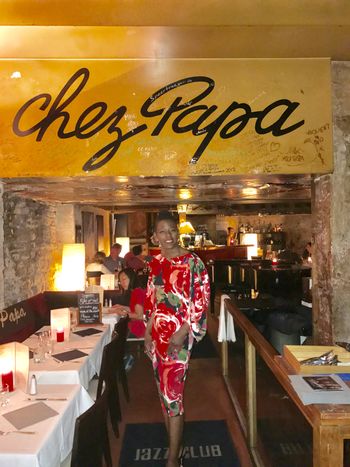 At Chez Papa Jazz Club Paris
