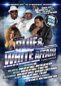 4th Annual Blue & White Affair Fund Raiser.