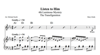 Listen To Him Sheet Music/Full Score