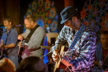 Kevin John from Boots 'n Hollow sits in with Dark Hollow, Photo by Tom Fucillo
