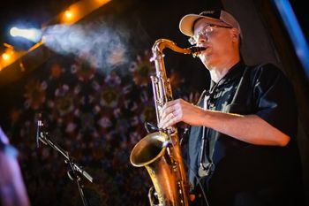 Toney Greene plays the role of Brandford Marsalis, Photo by Tom Fucillo
