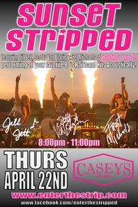 "Thirsty Thursday" Concert Series - Casey's Bar & Grill (Sunset Stripped Acoustic)