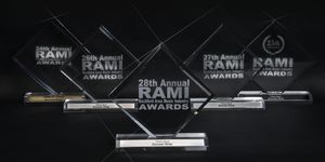 The Flying "V" - 2014, 2015, 2016, 2017 & 2018 RAMI Award (Rockford Area Music Industry) Recipients for "BEST TRIBUTE BAND". As of 2019, Sunset Strip has been inducted into the RAMI Award's Hall of Fame!