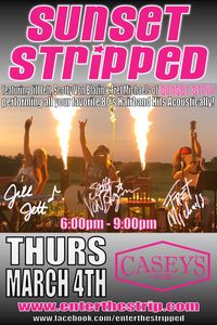 "Thirsty Thursday" Concert Series - Casey's Bar & Grill (Sunset Stripped Acoustic)