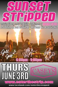 "Thirsty Thursday" Summer Concert Series - Casey's Pub (Sunset Stripped Acoustic)