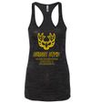 Next Level - Women's "Sunset Strip Metal Bird" Logo Burnout Racerback Tank