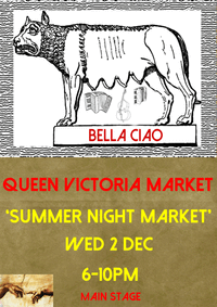 Bella Ciao at Queen Vic Night Market