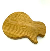 ACOUSTIC GUITAR CUTAWAY SHAPED CHARCUTERIE BOARD