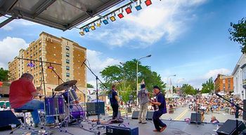 Livin The Blues at the Peekskill Music Festival
