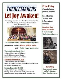 The Treblemakers: "Let Joy Awaken"