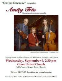 Amity Trio: Seniors Serenade