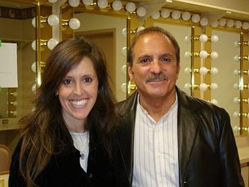 Lou with Comedian Wendy Liebman at The Villages
