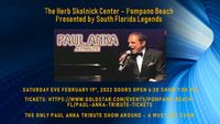 CANCELLED - The Paul Anka Songbook Tribute Show 