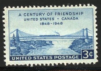 958 1948 Niagara railway suspension bridge - a century of friendship
