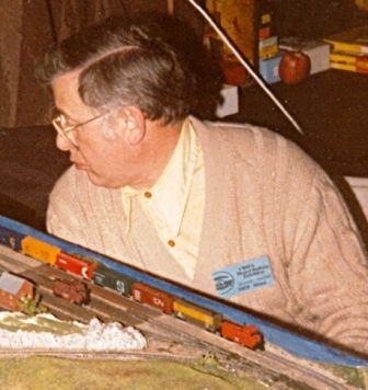 1979 Charles Cooper at the 4th Toronto show, yes N scale.
