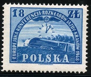 629 1948. European Timetable Conference, Krakow

