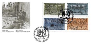 1993 FDC 1943 the tide begins to turn
