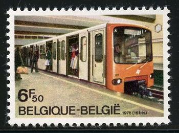 2446 1976. Opening of the Brussels Metro underground railway
