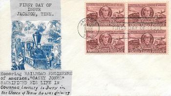 1950 FDC Casey Jones
