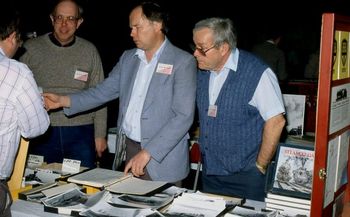 1990 L to R  Jim Brown, Dick George Al Paterson
