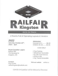 Kingston Rail Fair Model Train show
