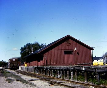 Orangeville CPR freight shed 1977 CC
