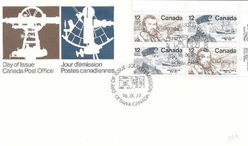 1977 FDC Sir Sandford Fleming
