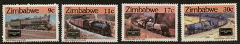 Zimbabwe 653-656 1985
