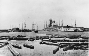 Collingwood NRC harbour CNR Archives
