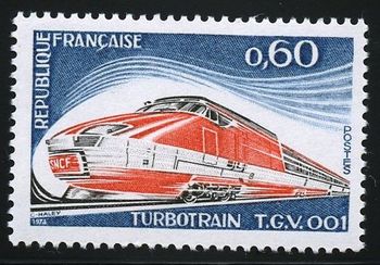 2055 1974. Turbotrain TGV 001
