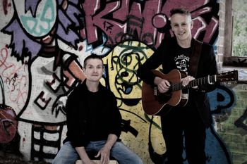 Mark Dabin Duo with Michael on percussion
