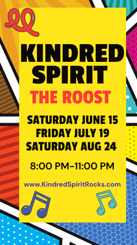 Kindred Spirit band at The Roost!  