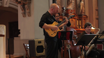 Sylvain Picard, Adrian Vedady & Yannick Rieu
première de Gloria dans l'église du Gesù
6 juillet 2013
