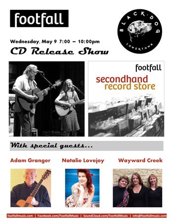 Secondhand Record Store - Release Show poster
