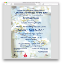 FYI - Guide Dogs for the Blind Fundraiser Dance