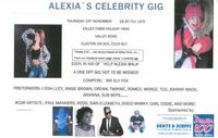 Alexia's Celebrity Gig