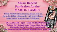 Benefit concert for HOLLY Martin and Martin Family
