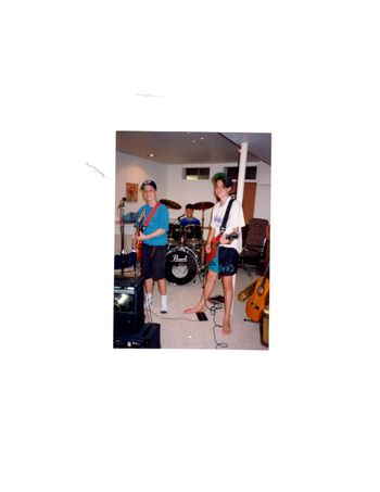 Me, Nick Bolton, and Jason PetroneVery First Band. 1991-92? Lol.
