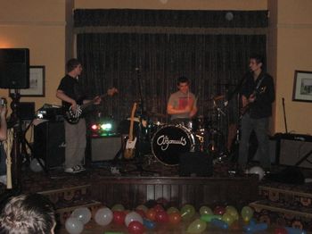 Jamming with Nick Stevens and Woody of Bastille - Clubhouse Buxton 2007
