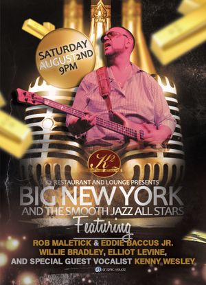 Big New York Returns to K2 Restaurant & Lounge with a new show!