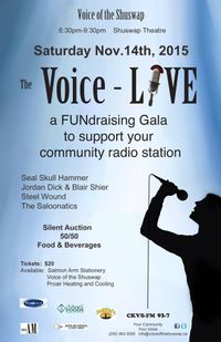 Voice of the Shuswap Fundraiser/Auction
