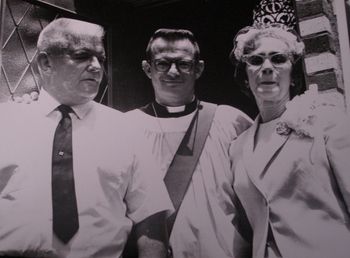 Chip with his father and mother
