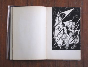 1st ed., signed by author, w/art print (1938) • Dane Rudhyar, "White Thunder"
