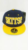 Blue and Yellow w/Yellow SKITSO Snapback