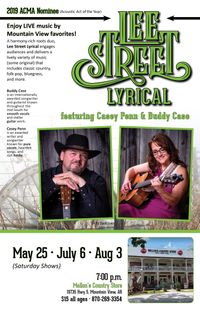 Lee Street Lyrical @ Mellon's Country Store