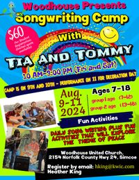 Songwriting Camp with Tia and Tommy